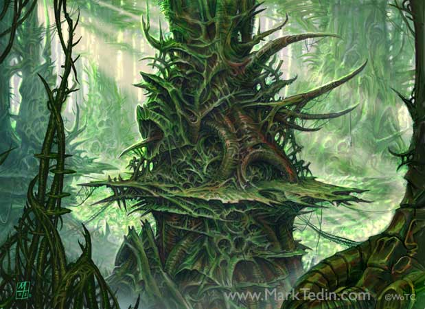 Mirrodin Forest